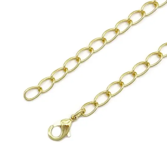 18K Gold Plated Curb Bracelet by Bead Landing&trade; {5}