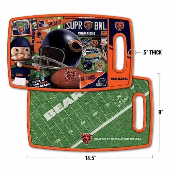NFL Retro Series Cutting BoardChicago Bears {4}