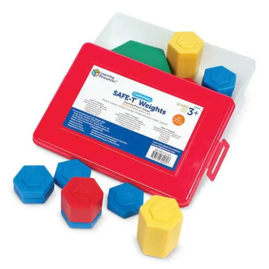Learning Resources Customary Safe-T Weight, 13ct. {1}