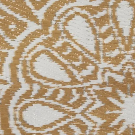 DII&reg; Round Sunflower Outdoor Rug, 5ft. Taupe {4}