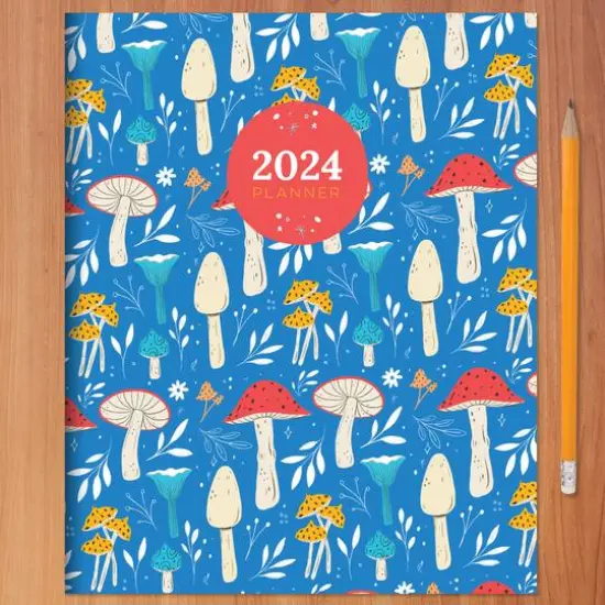 TF Publishing Medium 2024 Magic Mushroom Monthly Planner {5}