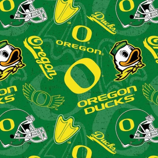 NCAA University of Oregon Ducks Cotton Fabric {1}