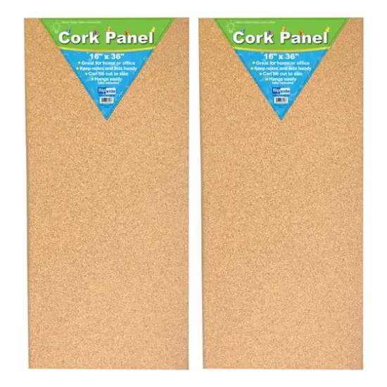 Flipside Products 16" x 36" Cork Panels, 2ct. {1}
