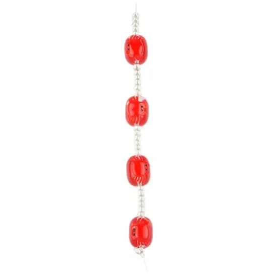 Red Crab Painted Glass Beads by Bead Landing&trade; {4}