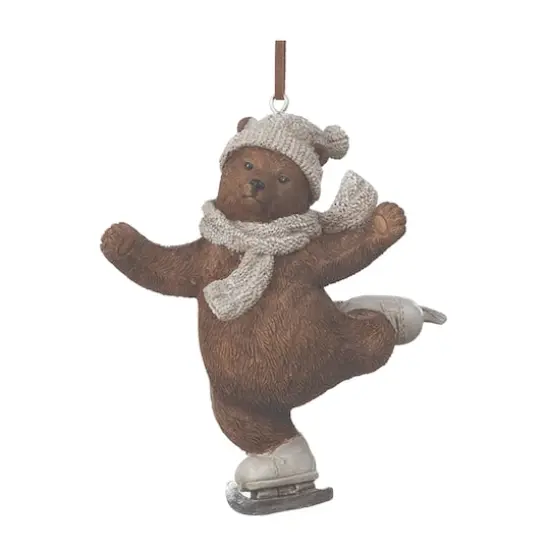 Skate & Snowboard Bear Ornament Set {4}