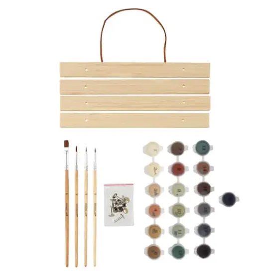 8" x 10" Mona Lisa Paint-by-Number Kit with Wood Display Hanger by Artist's Loft&reg; {3}