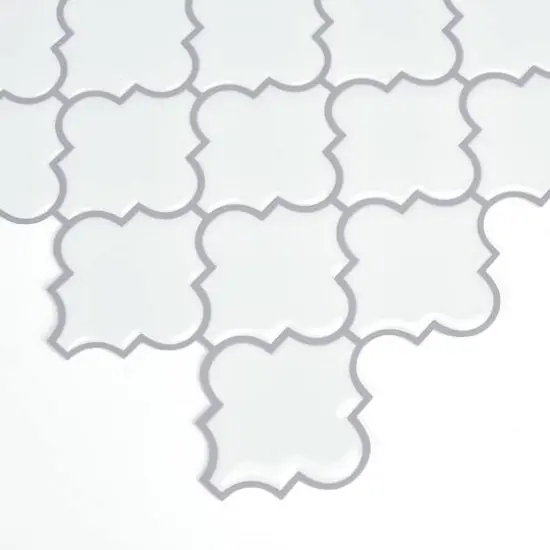InHome Quatrefoil Peel & Stick Backsplash Tiles {8}