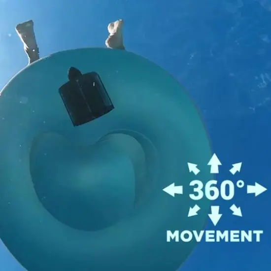 PoolCandy 48" Blue Motorized Tube Runner {5}