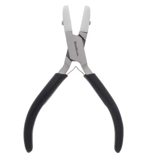 The Beadsmith&reg; Double Nylon Jaw Flat Nose Pliers {1}
