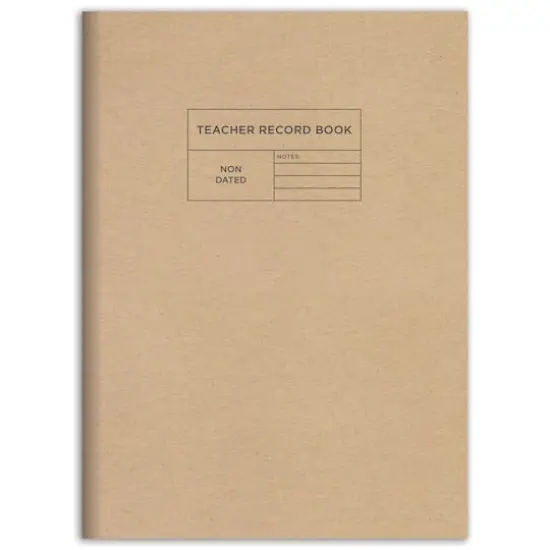 TF Publishing Professional Kraft 7.5" x10.25" Teacher Record Grade Book {1}