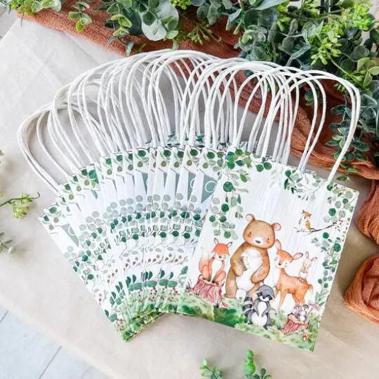 Kate Aspen&reg; Woodland Baby Shower Gift Bag Set {5}