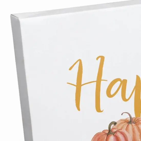 Happy Fall Bike Canvas Wall Art {4}