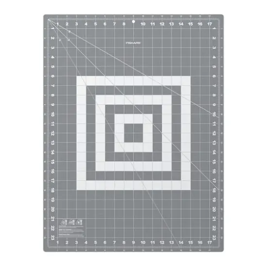 Fiskars&reg; 18" x 24" Two-Sided Self Heal Cutting Mat {3}