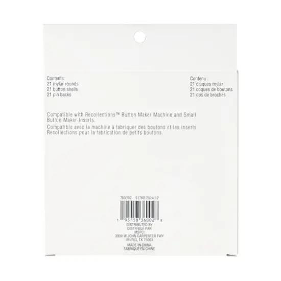 Small Button Pieces by Recollections&trade; {5}