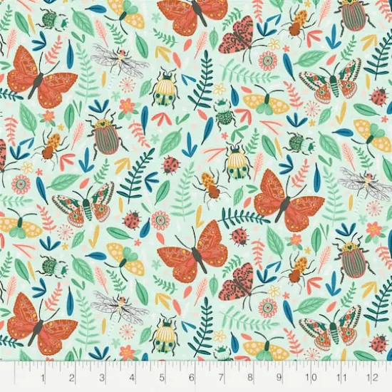 Fabric Editions Butterfly Garden Cotton Fabric {3}