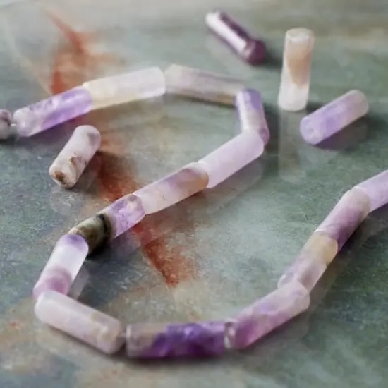 Amethyst Tube Beads, 13mm by Bead Landing&trade; {3}