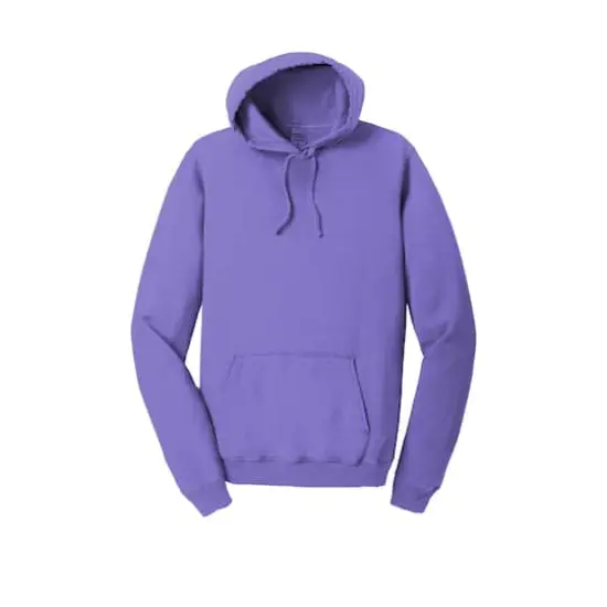 Port & Company&reg; Beach Wash Garment-Dyed Pullover Hooded Adult Sweatshirt Amethyst {1}