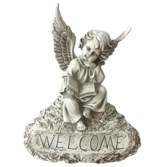 Santa's Workshop 12.5" Welcome Angel Accent {1}