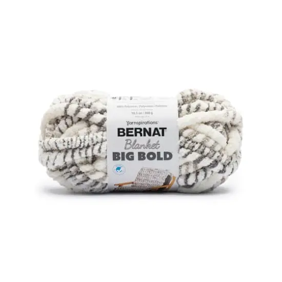 Bernat&reg; Blanket Big Bold&trade; Yarn Bold Gray {1}