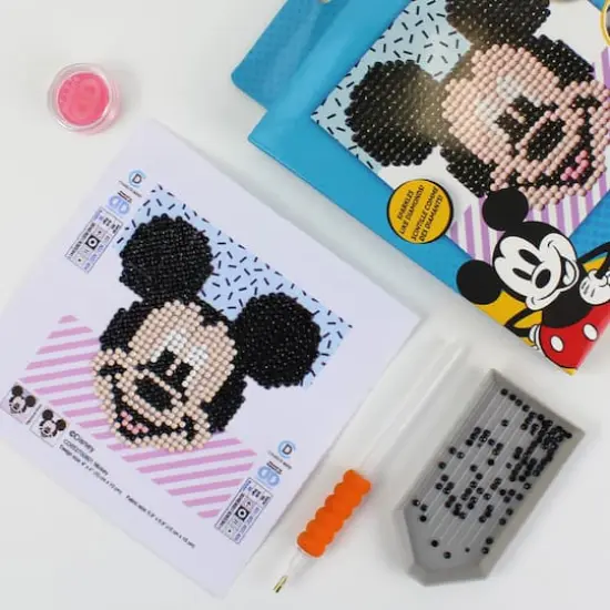 Camelot&reg; Dots Mickey Mouse Fun Diamond Painting Kit {3}