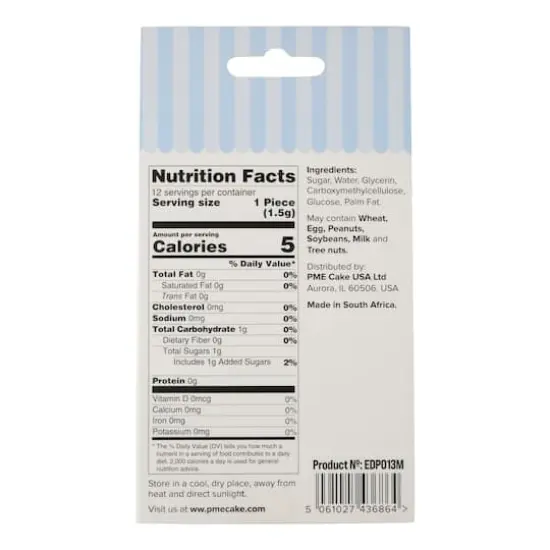 PME Cake Sweet Street&reg; Rose Icing Decorations, 12ct. White {6}