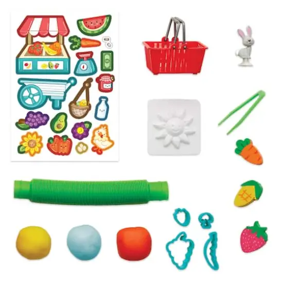 Creativity for Kids&reg; Sensory on the Go Farmer's Market Play Kit {5}