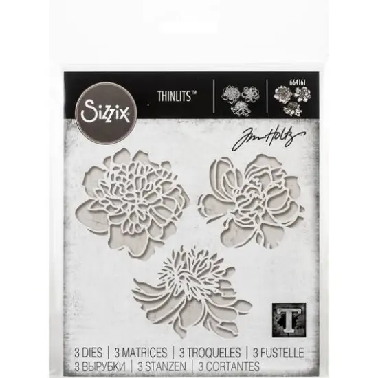 Sizzix&reg; Thinlits&trade; Cutout Blossoms Die Set by Tim Holtz&reg; {1}