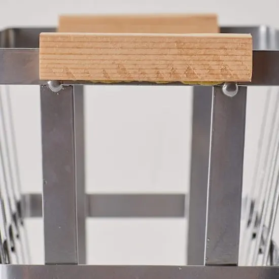 DII&reg; Galvanized Metal Urban Modern Basket Set {6}