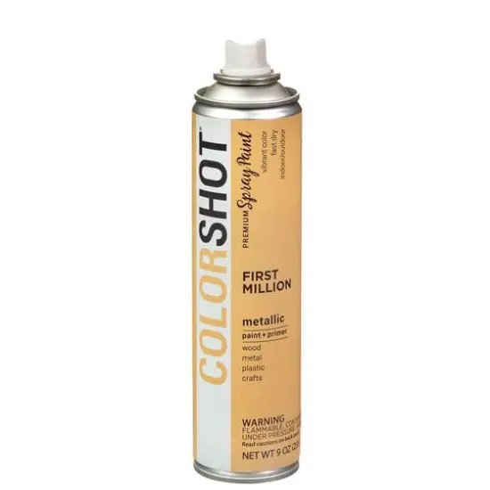 COLORSHOT&reg; Premium Metallic Spray Paint First Million {7}