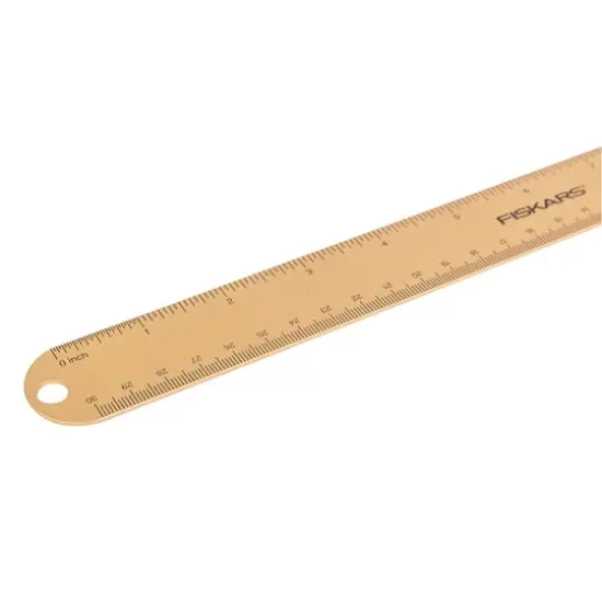 Fiskars&reg; 12" Rose Gold Metal Ruler {3}