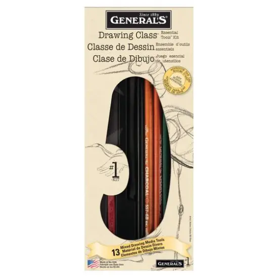 General's&reg; Drawing Class&trade; Essential Tools&trade; Kit {1}