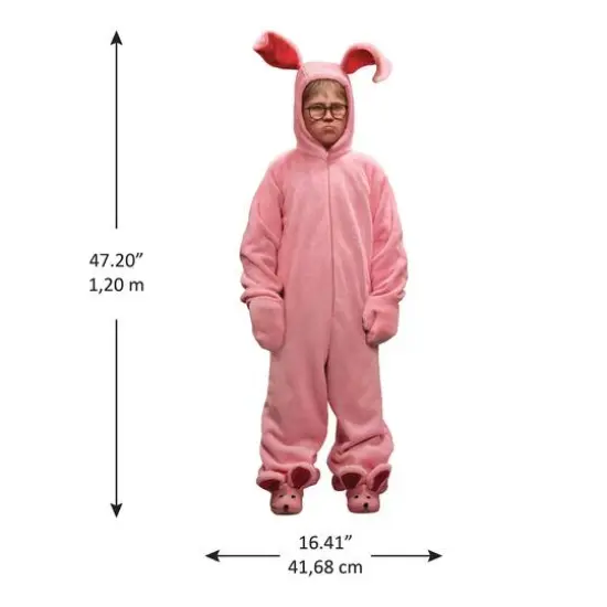 RoomMates A Christmas Story Bunny Suit Ralphie Giant Wall Decal Set {6}