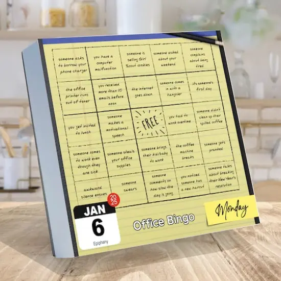 TF Publishing 2025 Per My Previous Email Daily Desktop Calendar {4}