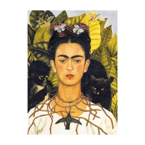 Frida Kahlo - Self-Portrait with Thorn Necklace and Hummingbird: 1000 Pcs {3}