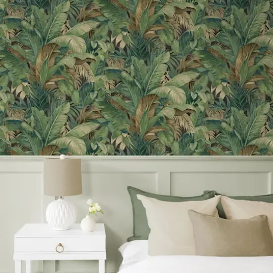 Tommy Bahama Nassau Peel & Stick Wallpaper Jungle {4}
