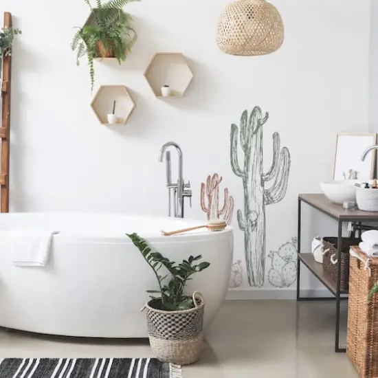 RoomMates Mr. Kate Hand-Drawn Cactus Peel & Stick Wall Decals {3}