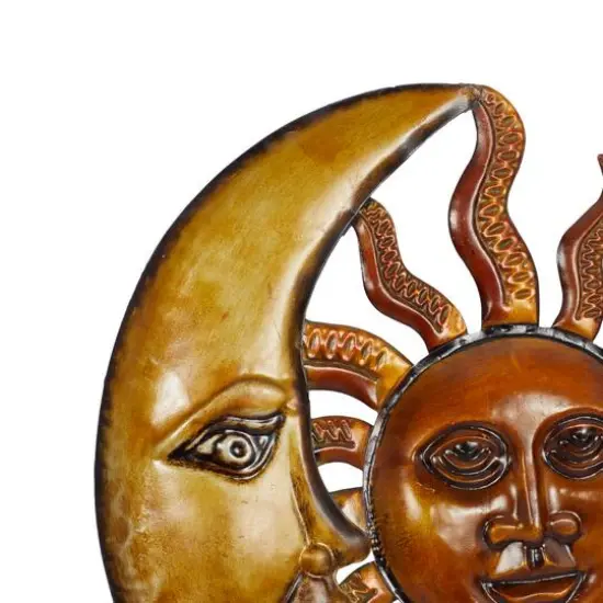 Red Metal Rustic Wall Decor, 20" {6}