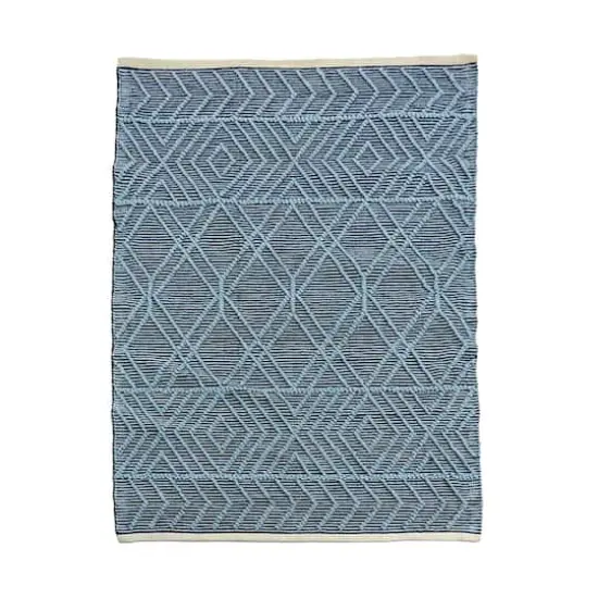 National Outdoor Living&reg; Hand Woven Outdoor Rug Navy Blue {1}