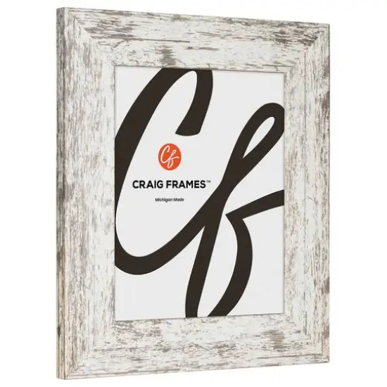 4 Pack Craig Frames American Barn Alabaster White Picture Frame {4}