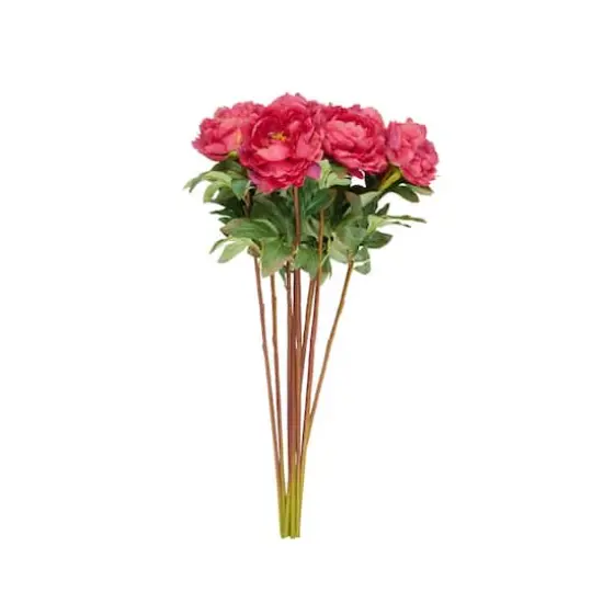 32" Pink Peony Artificial Flower Stem, 8ct. {4}