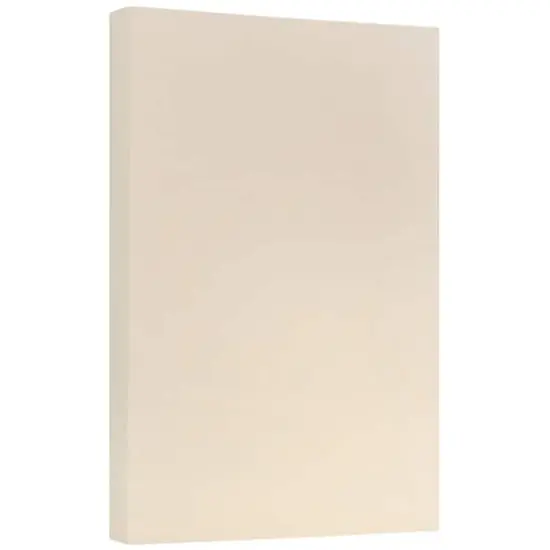 JAM Paper Recycled Legal Parchment Paper, 100 Sheets Natural {1}