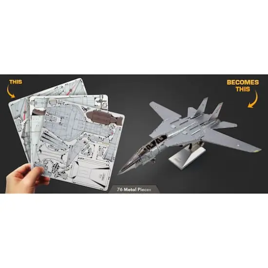 Metal Earth&reg; F-14 Tomcat&trade; Steel Model Kit {11}