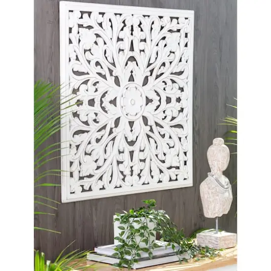 Habitat Beakman White Square Medallion {6}
