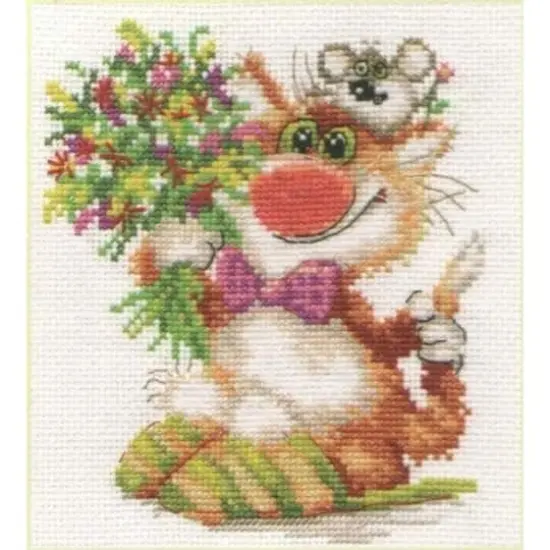 Alisa We Hasten To Congratulate! Cross Stitch Kit {1}