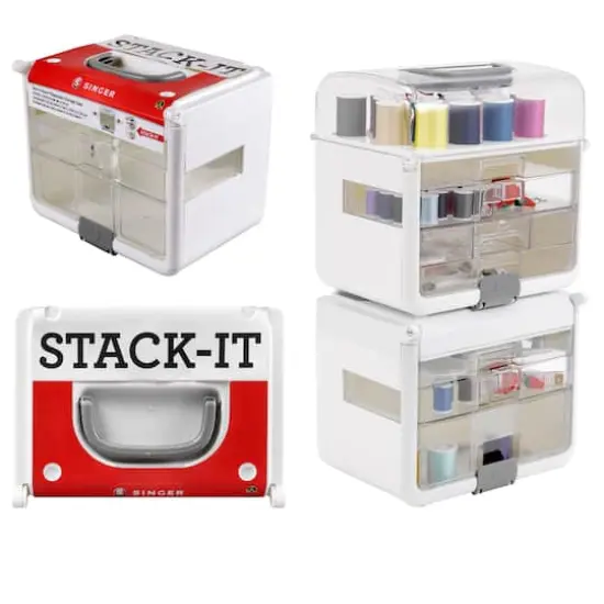 SINGER&reg; Sew-It-Goes&reg; Stackable Storage Case {8}