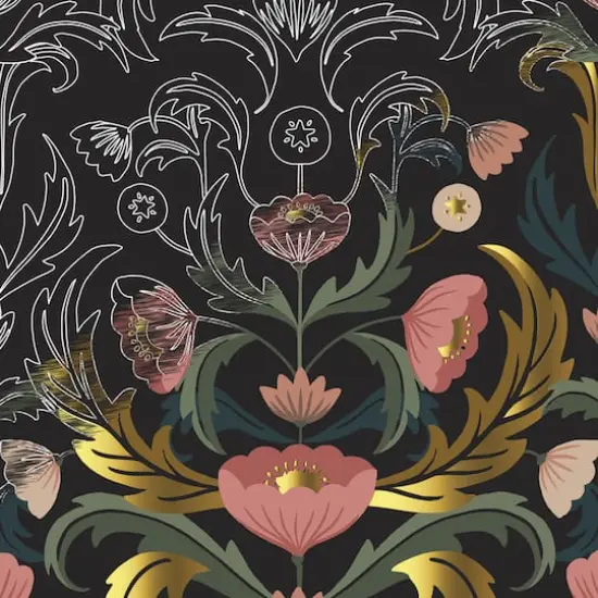 Brea Reese&trade; 9" x 12" Fall Florals Scratch Art Paper Pad {5}