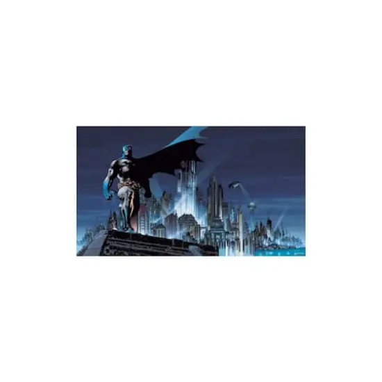 Roommates Batman Chair Rail Prepasted Mural {1}