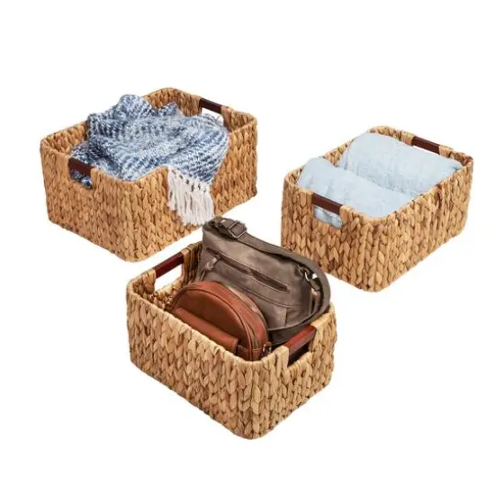 Honey Can Do Rectangular Nesting Storage Basket Set, 3ct. {4}