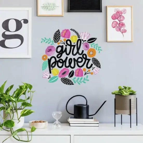 RoomMates Girl Power Peel & Stick Giant Wall Decals {3}