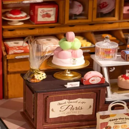 Rolife&reg; Honey Dessert Talk DIY Miniature House Kit {6}